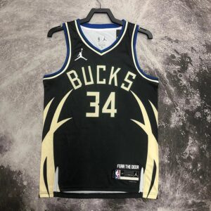 Bucks 22-23 season proclaimed Nike jersey No. 34 Alphabet Brother basketball jerseys men's nba customized retro city edition jerseys sports undershirts heat press printing