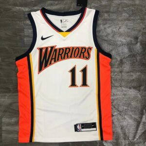 Warriors 21 City Edition Rookie Season White 11 Thompson Basketball Jerseys Men's nba Customized Jersey Sports Vest New Season SW Edition Hot Press