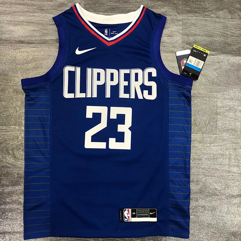 Clippers 20-21 season Nike Blue 23 Luv Basketball Jerseys Men's nba Customized Jersey Sports Vest New Season SW Edition Hot Pressing