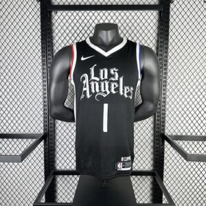 Clippers Season 21 Latin City Edition Nike Jersey #1 Harden Basketball Jerseys Men's nba Customized Vintage City Edition Jerseys Sports Vest Heat Press Printed