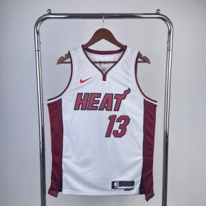 Heat 22-23 season Nike jersey No. 13 Adebayo basketball jersey men's nba customized vintage city edition jerseys sports undershirt heat press printing