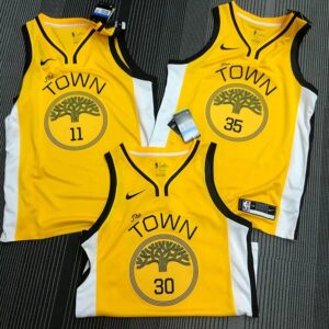 Warriors 18 season bonus edition Nike jerseys 30 Curry 11 Thompson 35 Durant basketball jerseys men nba customized ball uniforms sports undershirt new season SW version hot pressing