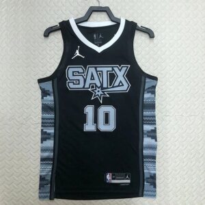 Spurs 22-23 season proclaimed Nike jersey No. 10 DeRozan basketball jersey men's nba customized vintage city edition jerseys sports undershirts heat press printing