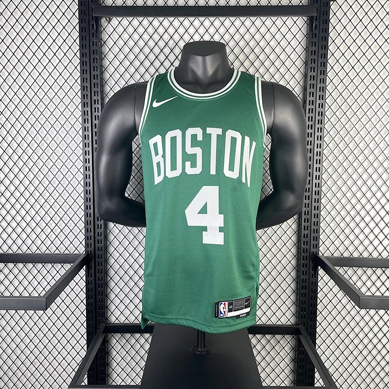 Celtics 23-24 season Nike jersey #4 Holliday basketball jerseys men nba customized retro city edition jerseys sports undershirts heat press printing