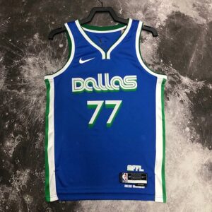 Maverick 22-23 Season City Edition Nike Jersey #77 Doncic Basketball Jerseys Men's nba Customized Vintage Jersey Sports Vest Heat Press Printed