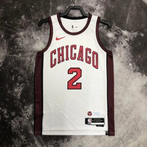 Bulls 22-23 Season City Edition Nike Jerseys #2 Ball Basketball Jerseys Men's nba Customized City Edition Jerseys Sports Vest Heat Press Printed