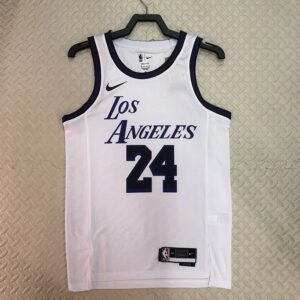 Lakers 22-23 Season City Edition Nike Jersey 24 Kobe Basketball Jerseys Men's nba Customized City Edition Jerseys Sports Vest Heat Press Printed