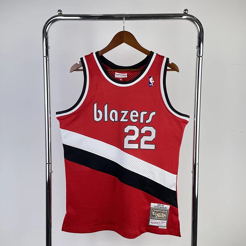 Trail Blazers MN83-84 Season Vintage Jersey No. 22 Dre Dirk NBA Basketball Jerseys Men's Customized City Edition Jerseys Sports Vest Heat Press Printed
