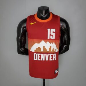 Nuggets Season 21 City Edition Jersey #15 Jokic #1 Porter Jr #27 Murray #50 Aaron Gordon Jersey Basketball Jerseys Men's nba Customized Women's Jerseys Athletic Vest Scanning Heat Press City Edition