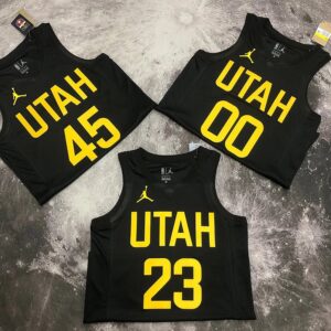Jazz 22-23 Season Proclamation Nike Jersey 23 Karl Manning 00 Clarkson 45 Mitchell Basketball Jerseys Men's nba Customized City Edition Jerseys Sports Vest Heat Press Printed